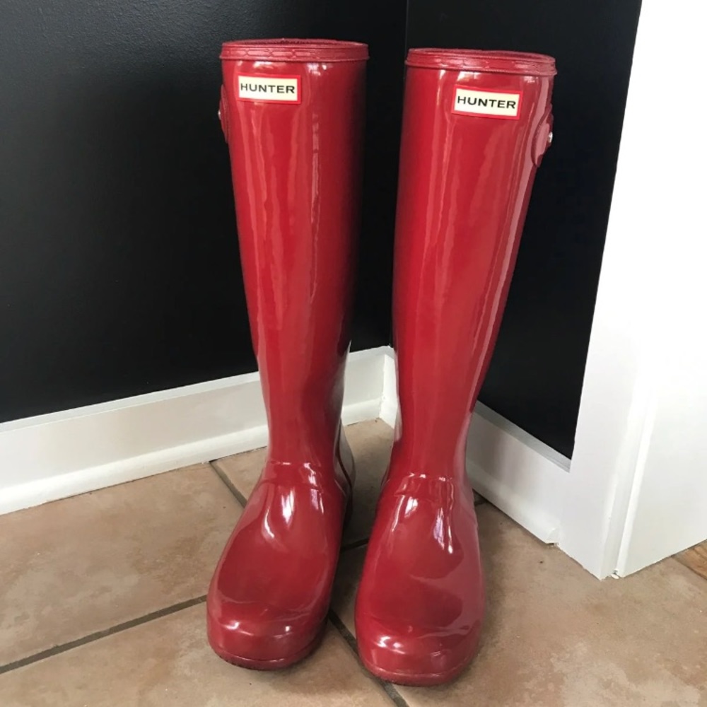 Red Tall Original Hunter Boots